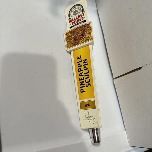 Ballast Point Beer Tap Handle Pineapple Sculpin IPA California - Picture 2 of 5